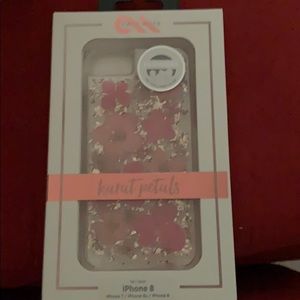 Case mate with genuine flowers! Brand new